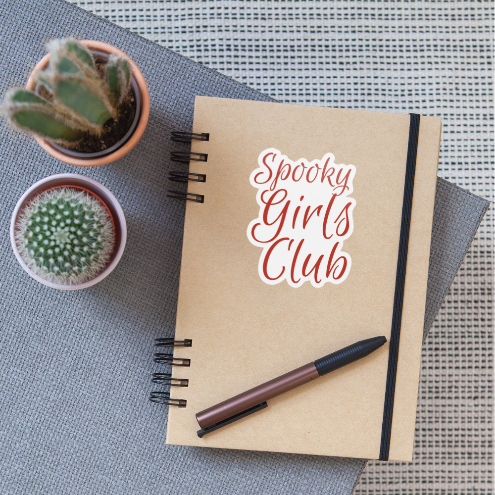 Spooky Girls Club - Sticker - white matte