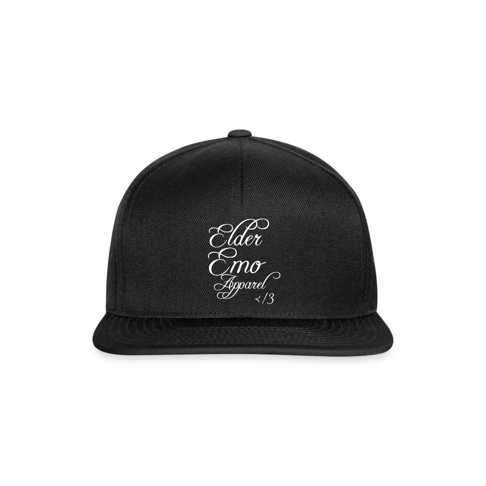 Elder Emo Apparel - Original Snapback - black/black