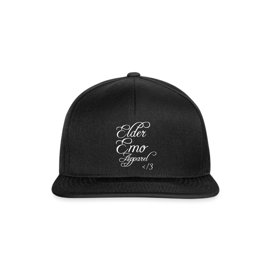 Elder Emo Apparel - Original Snapback - black/black