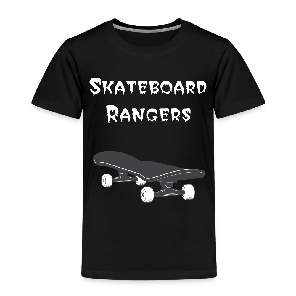 Skateboard Rangers Tee - The Elijah Collection - black