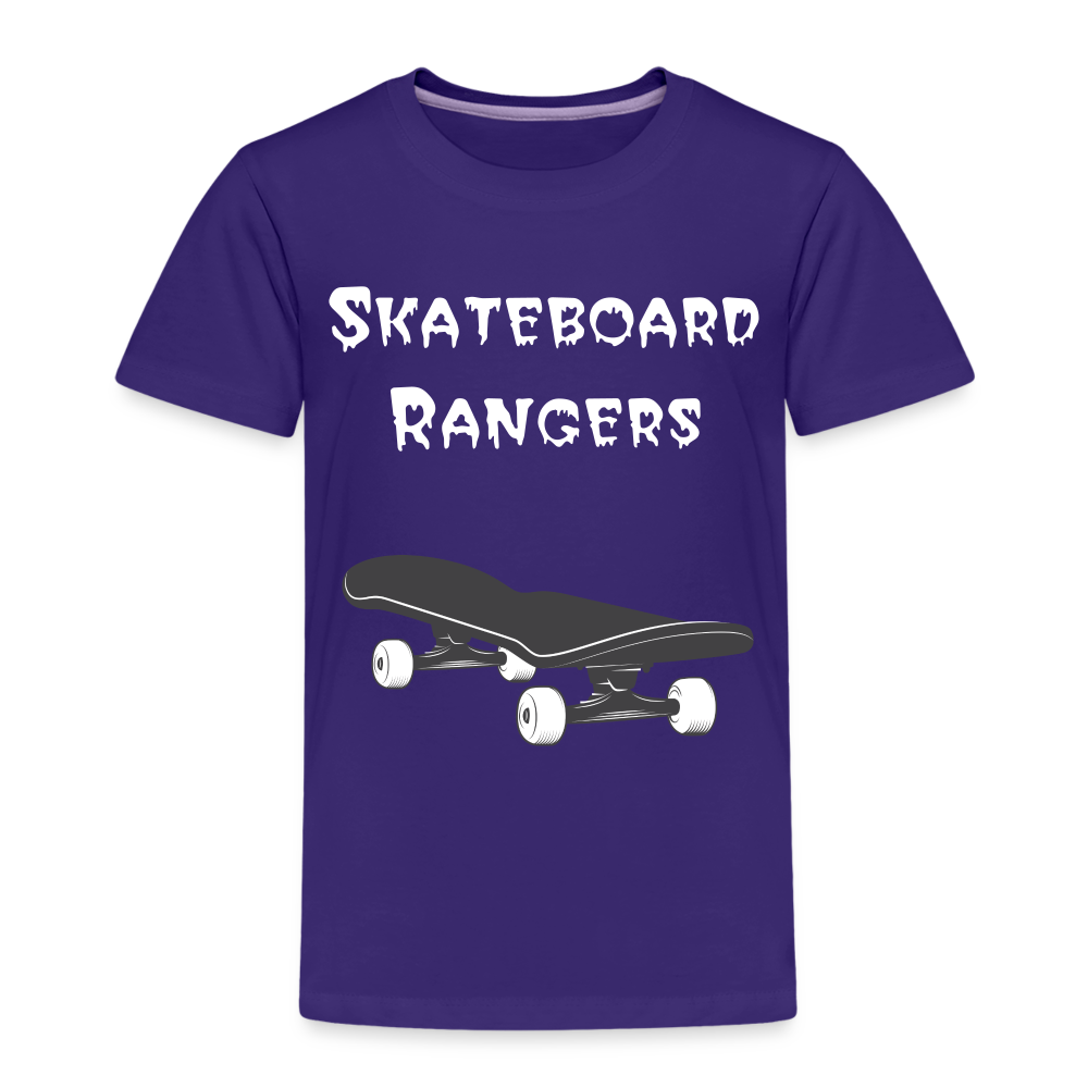 Skateboard Rangers Tee - The Elijah Collection - purple