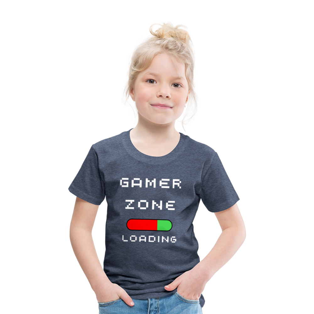 Gamer Zone T Shirt - The Elijah Collecection - heather blue