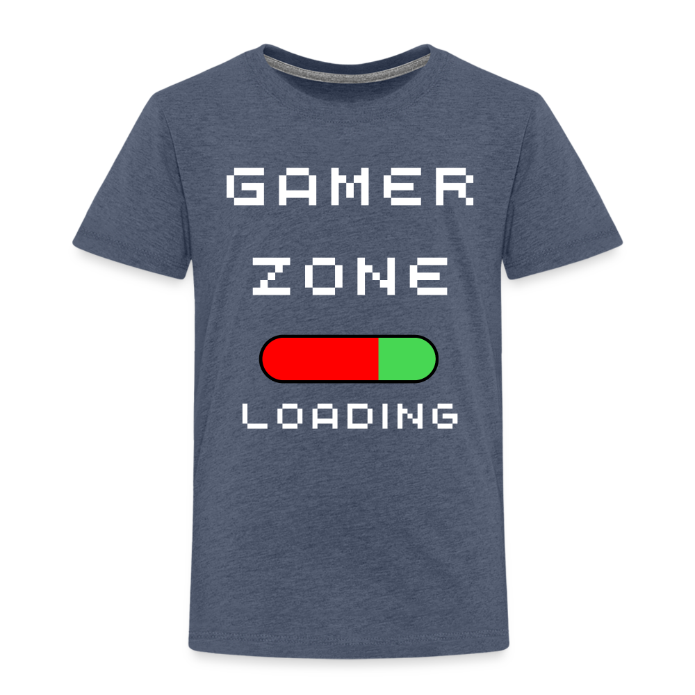 Gamer Zone T Shirt - The Elijah Collecection - heather blue