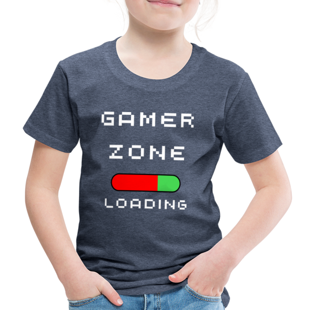 Gamer Zone T Shirt - The Elijah Collecection - heather blue