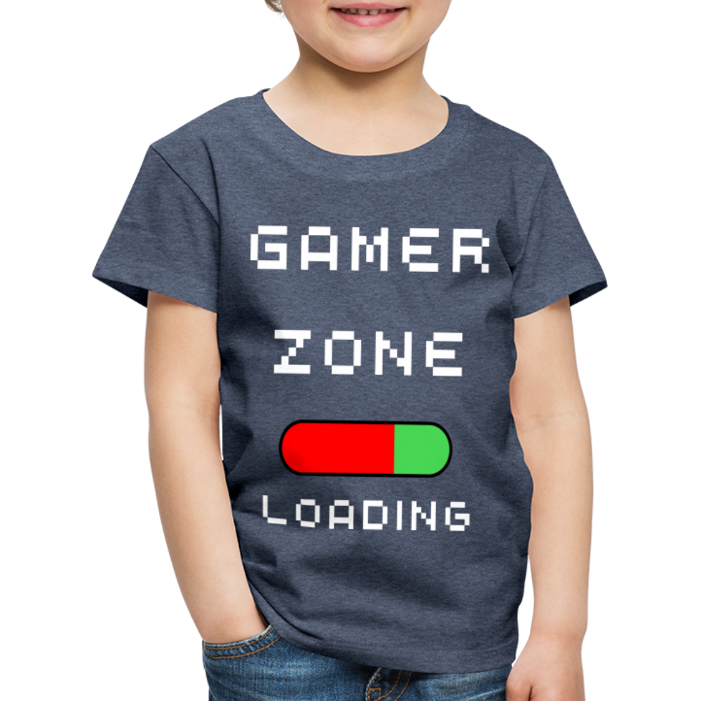 Gamer Zone T Shirt - The Elijah Collecection - heather blue