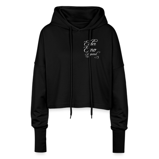 Elder Emo Apparel Originals - Cropped Hoodie - black