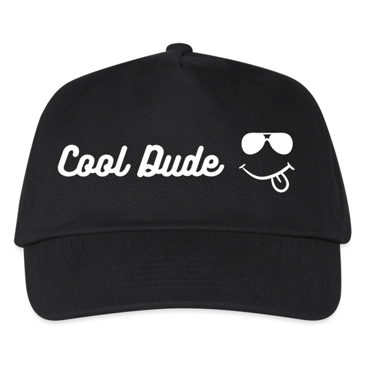 Cool Dude Baseball Cap - The Elijah Collection - black